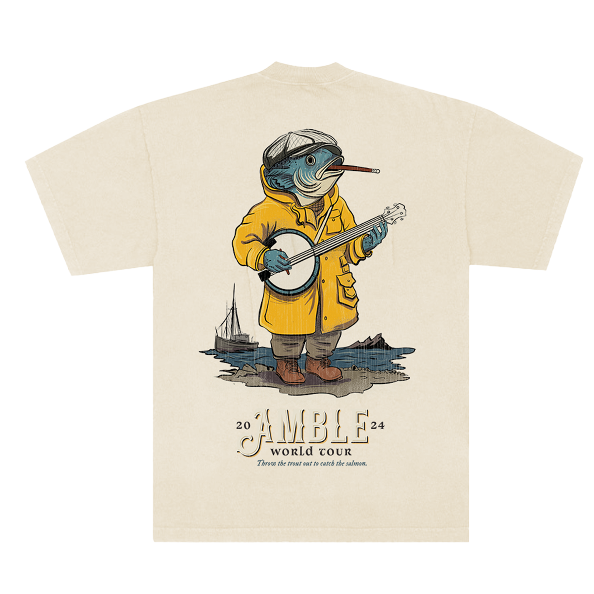 Amble 2024 Fish Tour Tee