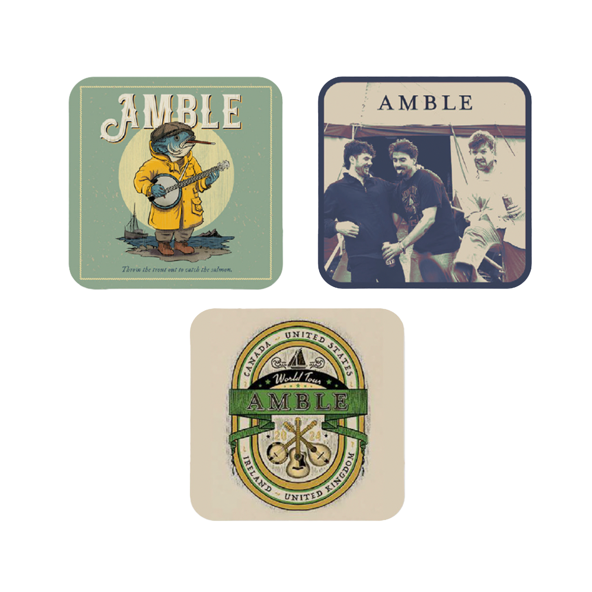 Amble Coasters